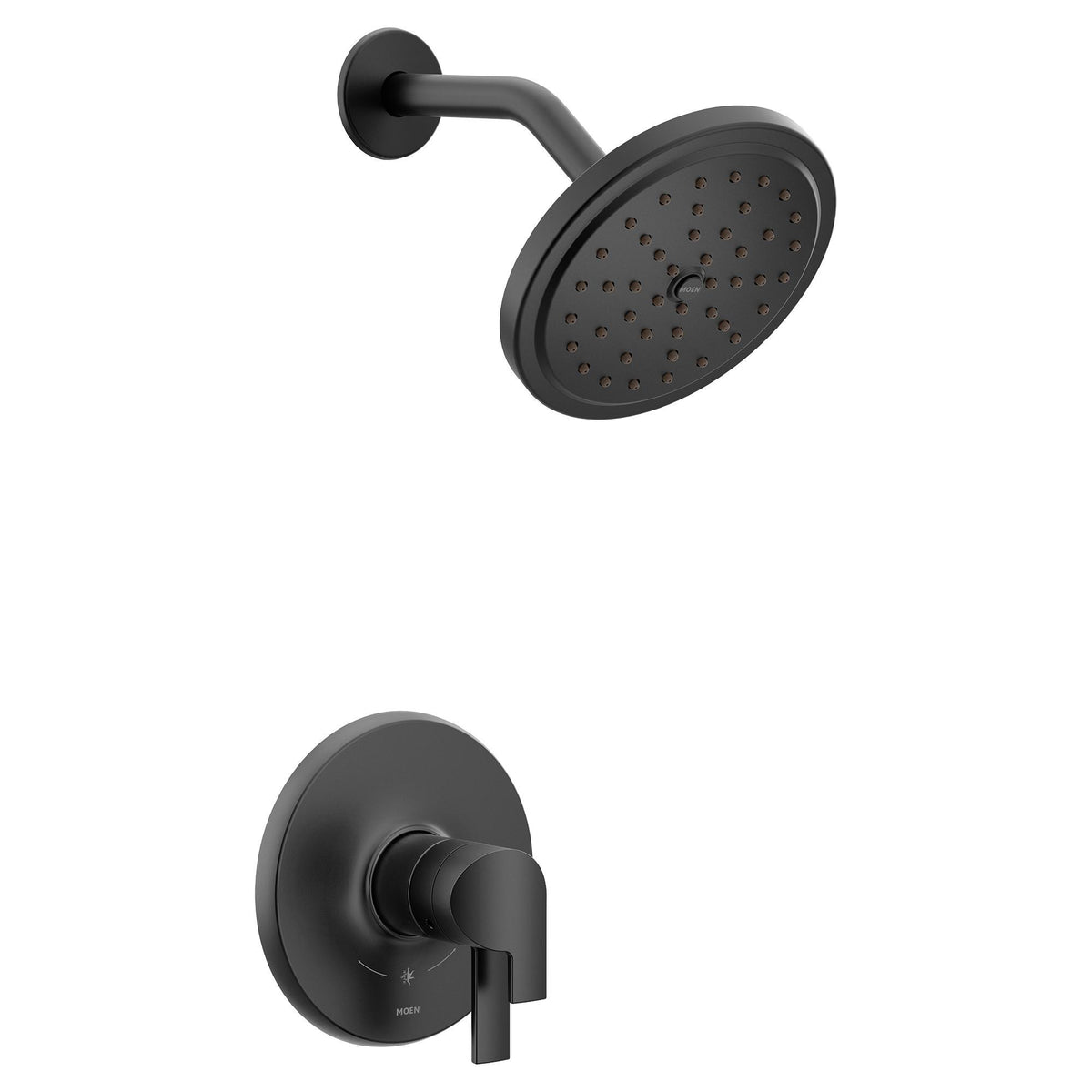 Moen® UTS4202EPBL UTS4202EP Universal Shower Trim, 1.75 gpm Shower, Matte Black