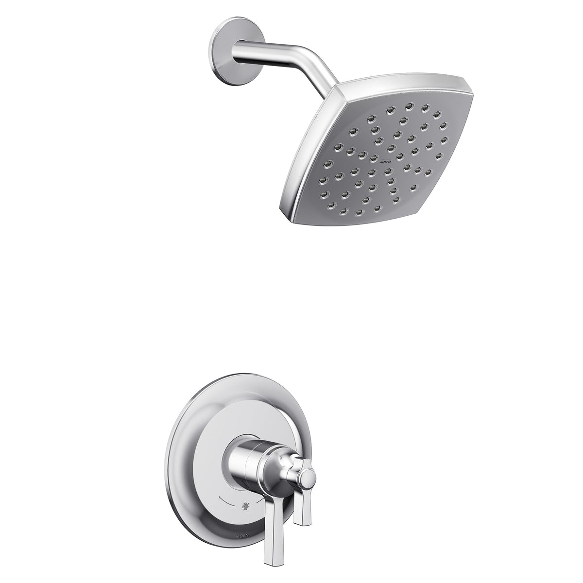 Flara - Universal Shower Trim - 1.75 GPM Shower - 6-1/8" Dia