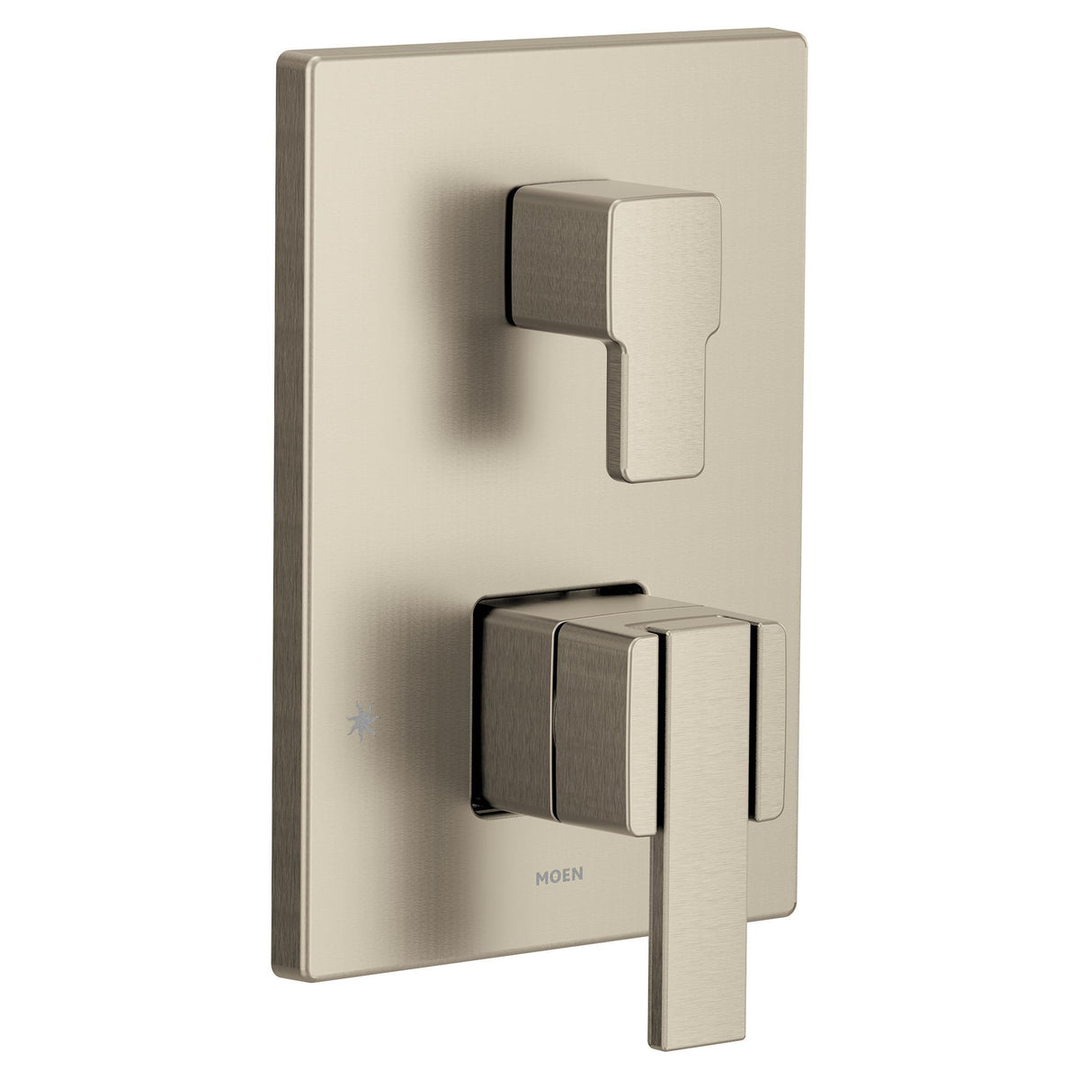 90 Degree - Transfer Valve Trim - Brushed Nickel