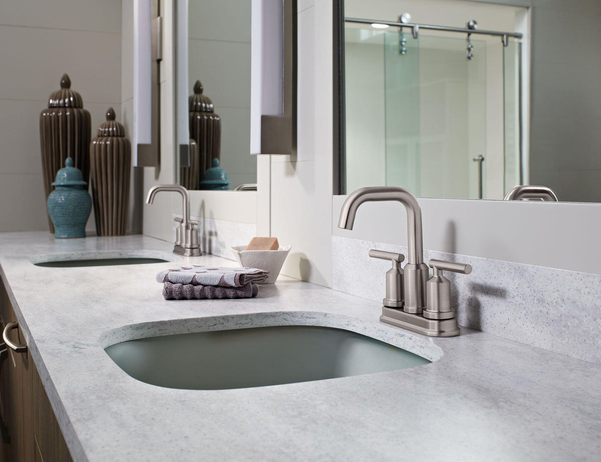 Gibson - Faucet - Spot Resist Brushed Nickel - Deck Mount