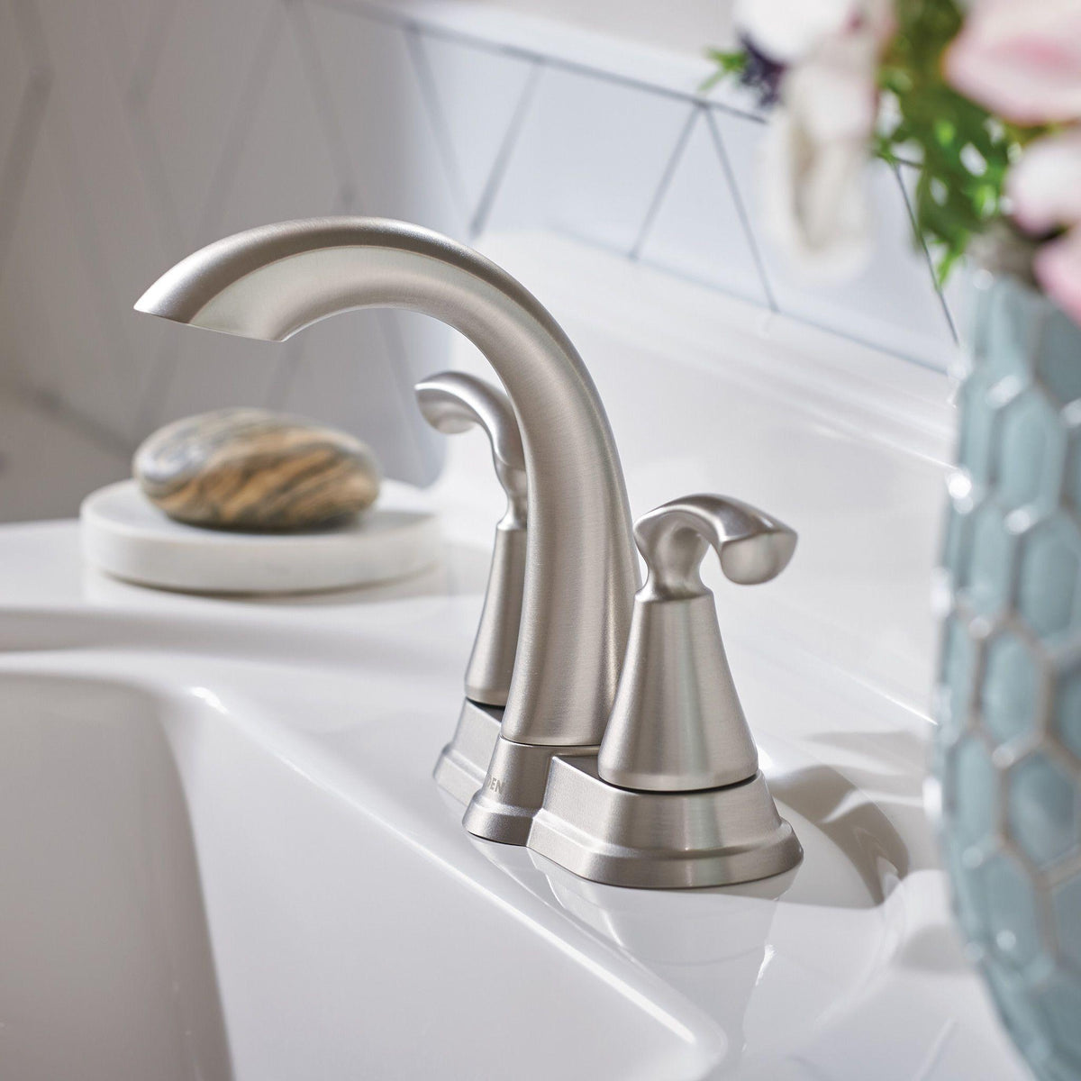 Tiffin - Faucet - Spot Resist Brushed Nickel - Deck Mount
