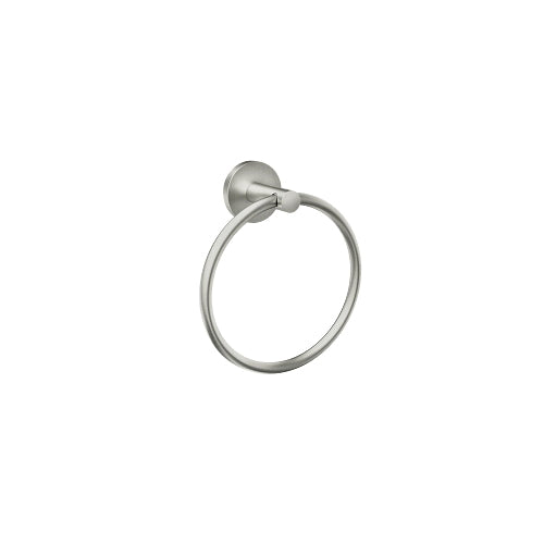 Arlys - Towel Ring - Brushed Nickel - 6-5/16" Dia Ring