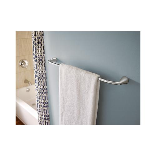 Glyde - 18" Towel Bar - Chrome - Aluminum