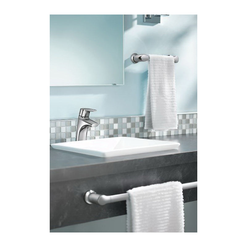 Moen® Hand Towel Bar, Method™, 9 in L Bar, 2.08 in OAD x 2.09 in OAH, Brass, Import