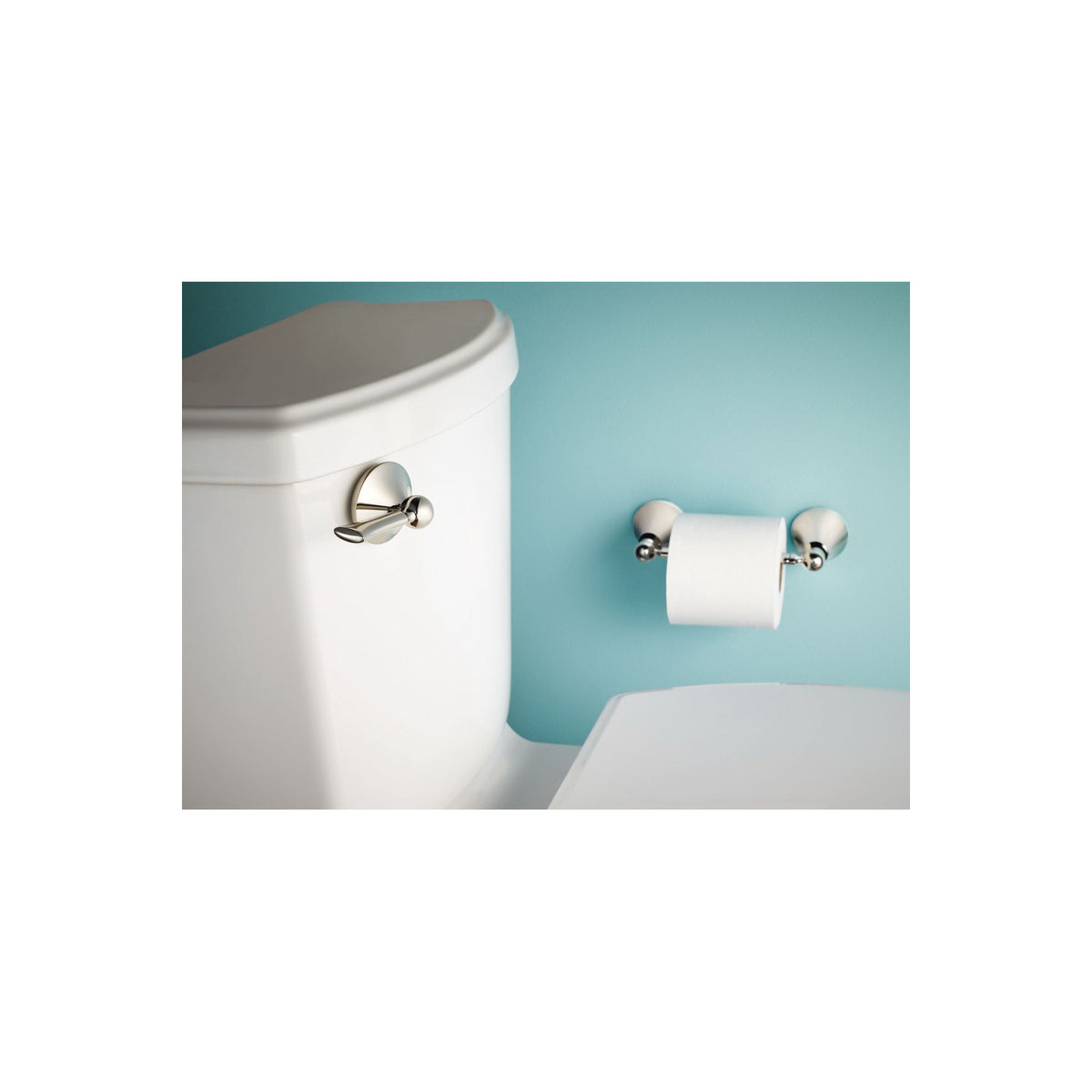 Wynford - Paper Holder - Polished Nickel - Wall Mount