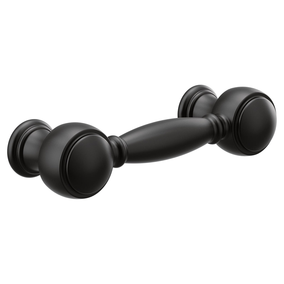 Moen® YB8407BL Weymouth™ Drawer Pull, Zinc, Matte Black, Import