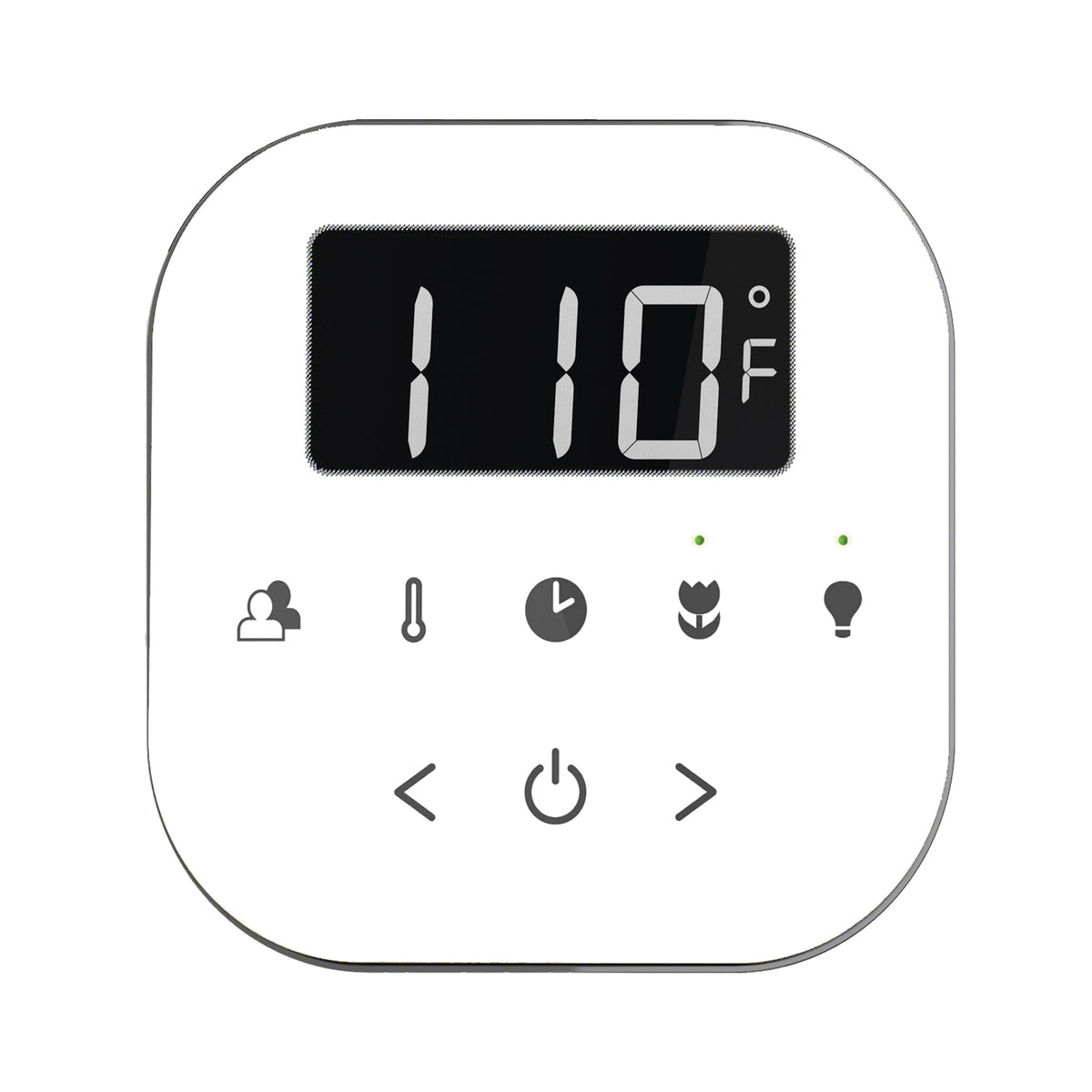Mr. Steam AIRTWH-PN AirTempo® Steam Shower Control, LCD Display, Polished Nickel, For Use With eSeries Generators, Domestic