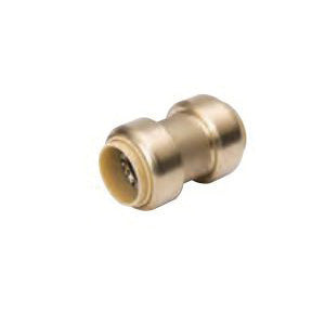 B&K® 630-001 ProLine™ Coupling, 1/4 in Nominal, Push-Fit End Style, Brass