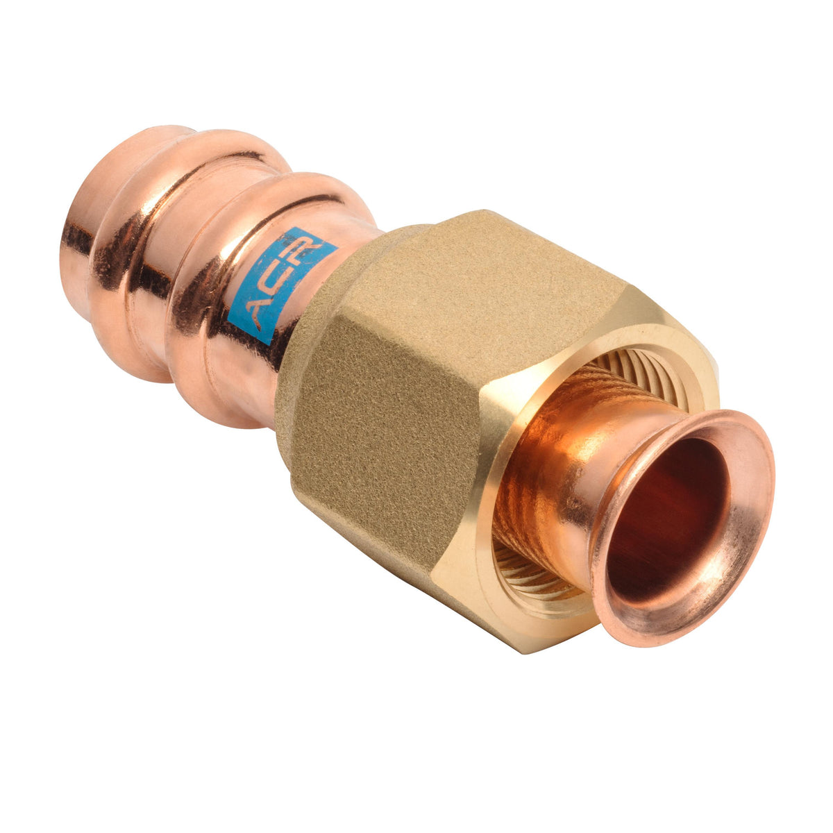 Streamline® RP15726 RP Fitting, 3/8 in Nominal, Press End Style, Copper