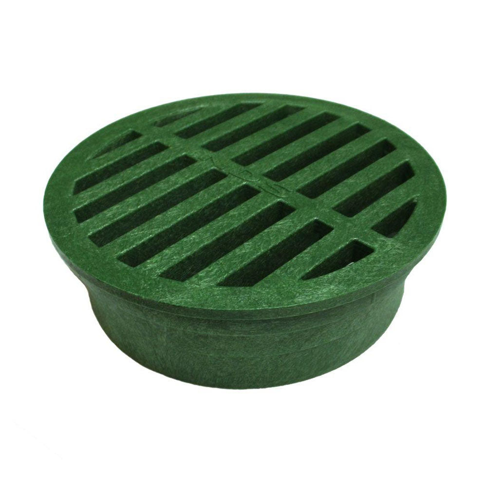 4 GREEN ROUND GRATE