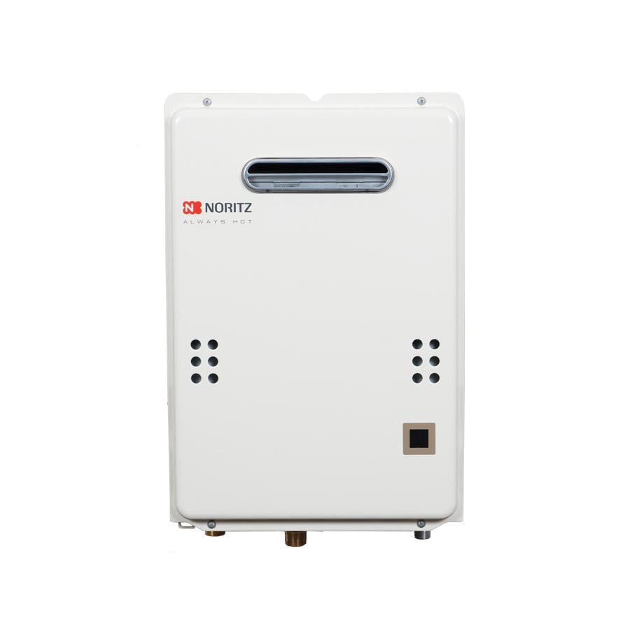 Noritz® NR501-OD-LP Mid Efficiency Tankless Water Heater, Liquid Propane Fuel, 120000 Btu/hr Heating, Indoor/Outdoor: Outdoor, 0.5 to 5 gpm Flow Rate, 0.81, Residential