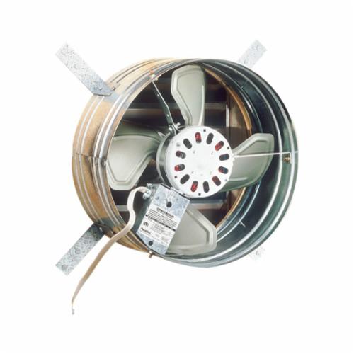 Broan® 35316 Attic Ventilator With Model 433 shutter, 1600/1160 cfm Flow Rate, 120 V AC