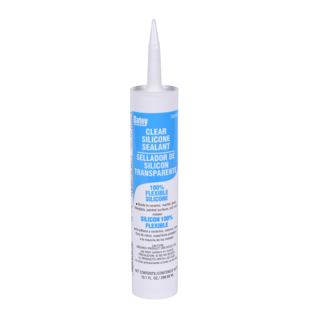Oatey® 30236 General Purpose Silicone Caulk, 10.1 oz Cartridge, Clear