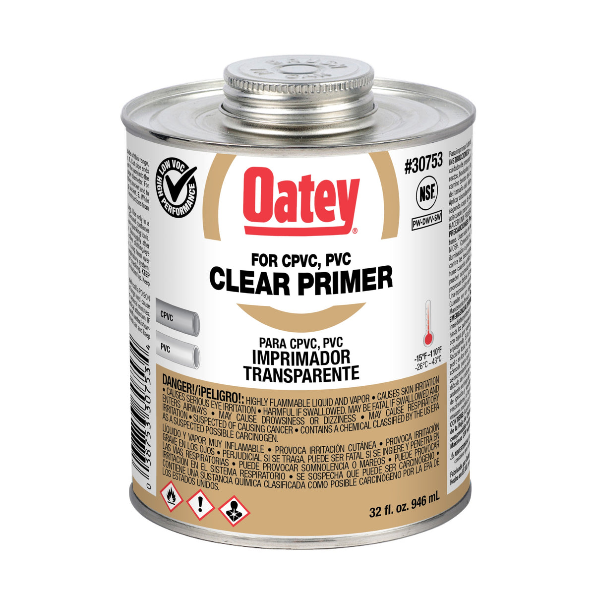 Primer - 32 oz Container - Clear