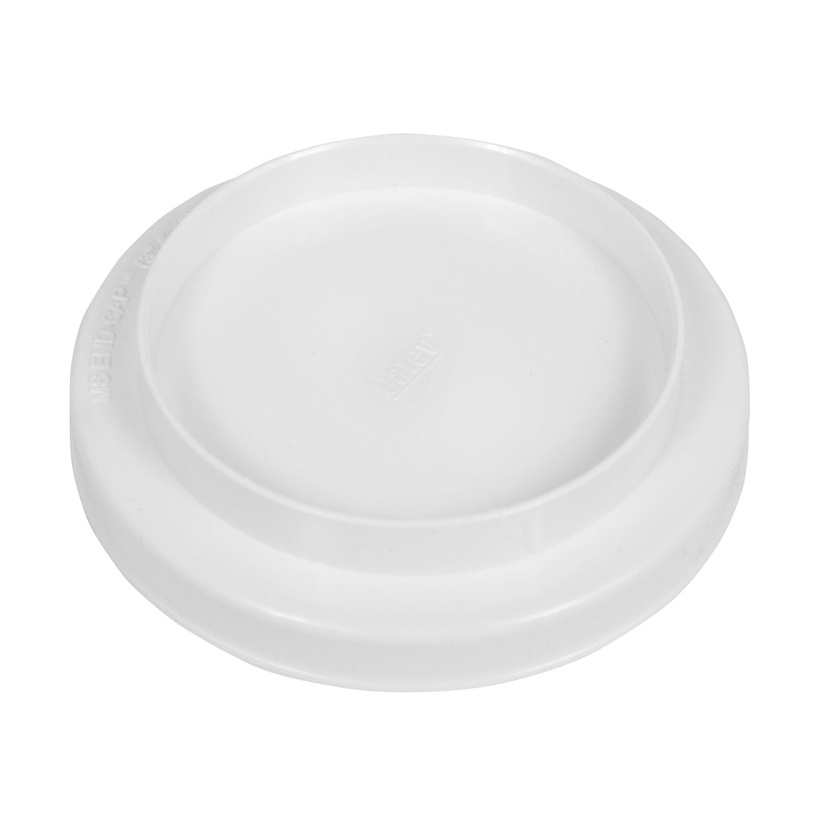 END CAP, 2-IN-1, 3"x 4" PVC