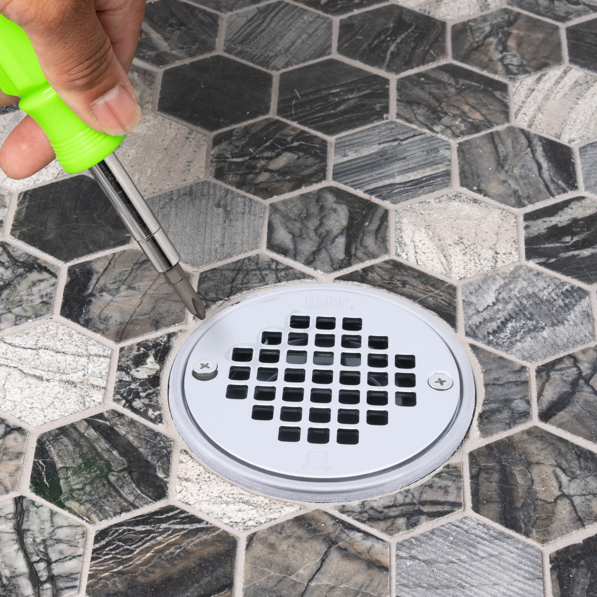 130 Series Low Profile Testable Shower Pan Drain - PVC Drain