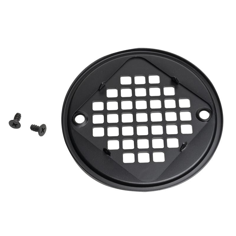 130 Round Strainer - Stainless Steel - Matte Black