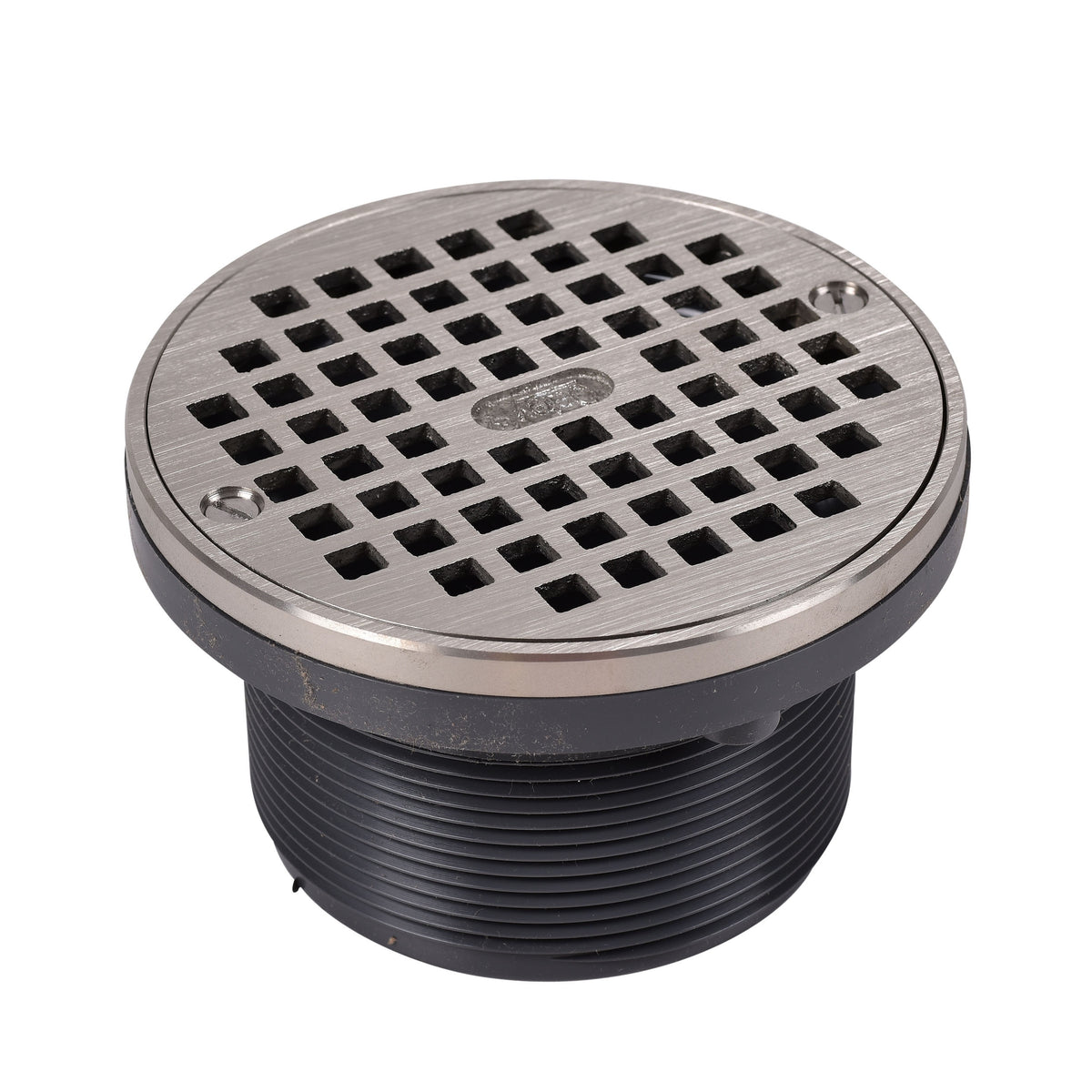 Round Adjustable Barrel with Nickel Grate and Ring - 5"