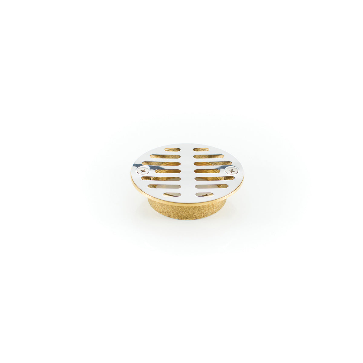 PASCO 1171 Utility Shower Drain, 2 in Nominal, Thread Connection, Brass Drain