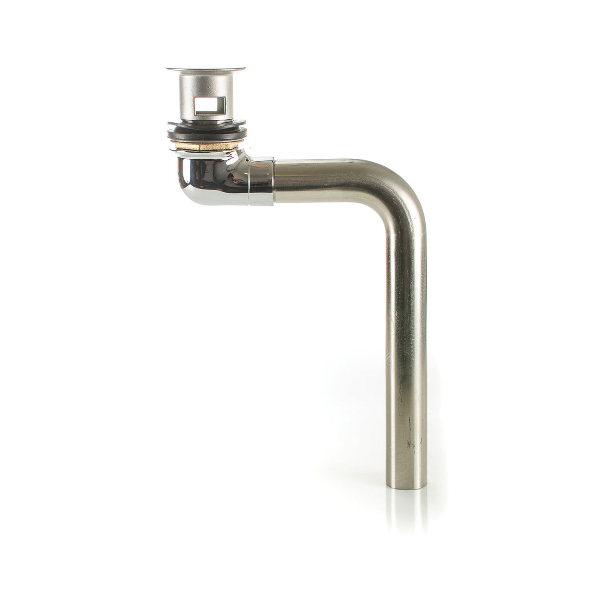 Handicap Style Bathroom Drain with Tailpiece - 1177-TP-PAS