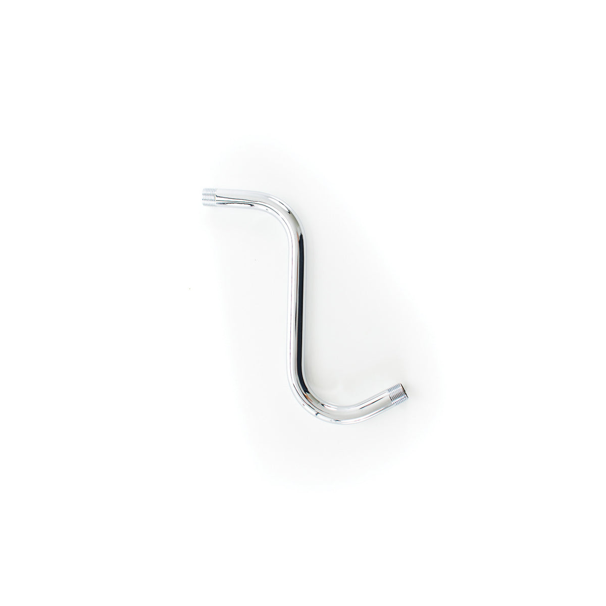 High Rise Shower Arm - 8" L - Brass