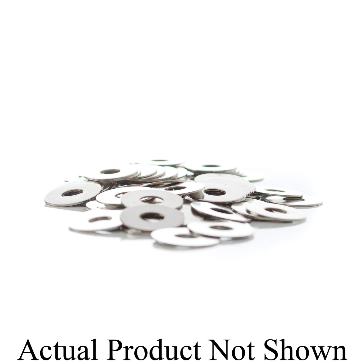 Round Closet Bolt Washer - Heavy Stainless Steel
