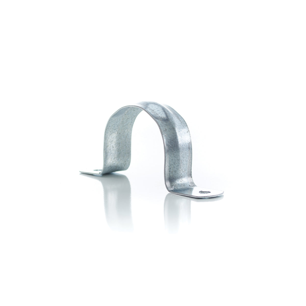PASCO 1619 Pipe Strap, 2 in Pipe, 16 ga THK, Galvanized, Domestic