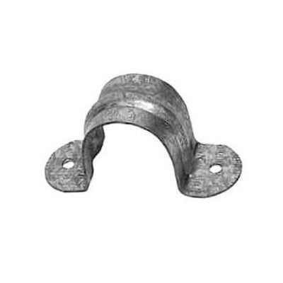 PASCO 1623 Pipe Strap With Nail, 1/2 in Pipe, Copper