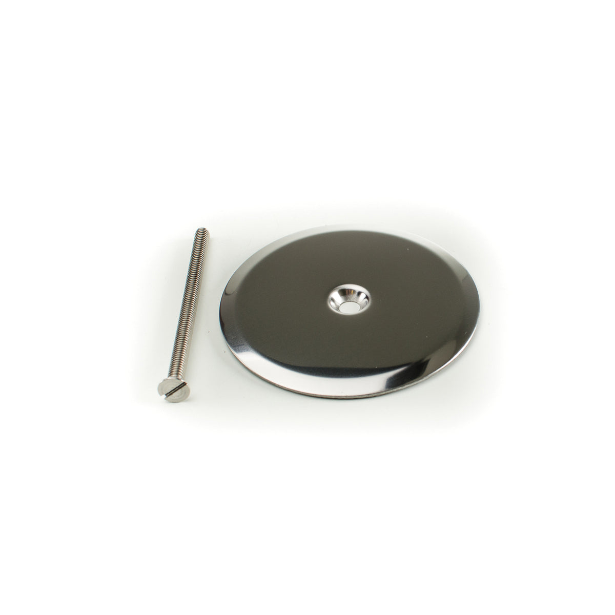 x 4" Bolt - 4" Cover - 22 Ga Stainless Steel