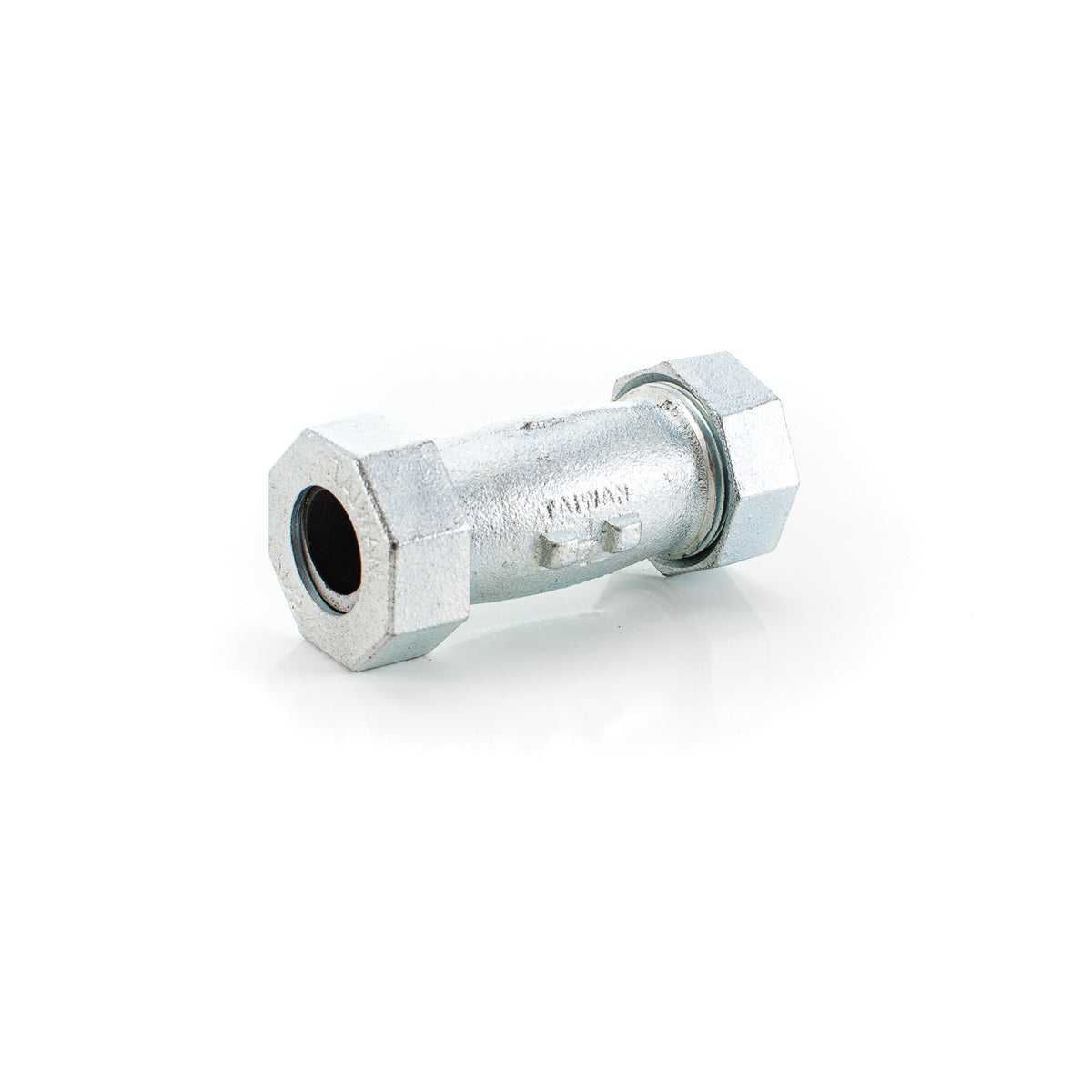 1/2" Long Compression Coupling - Steel