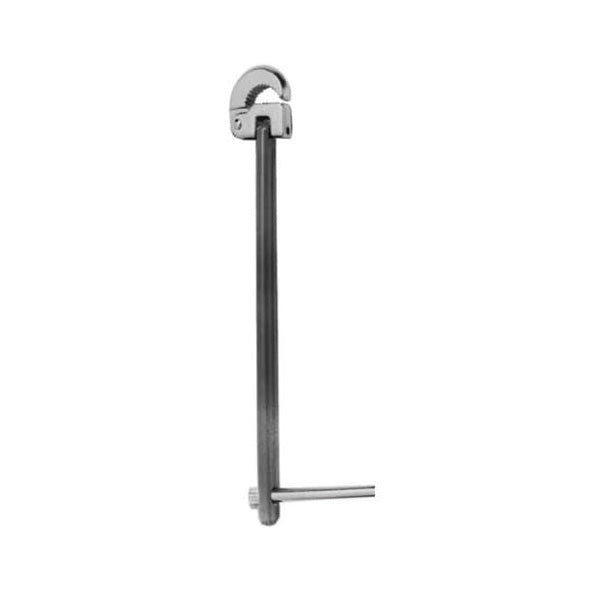 Regular Basin Wrench with Spring - 11" OAL