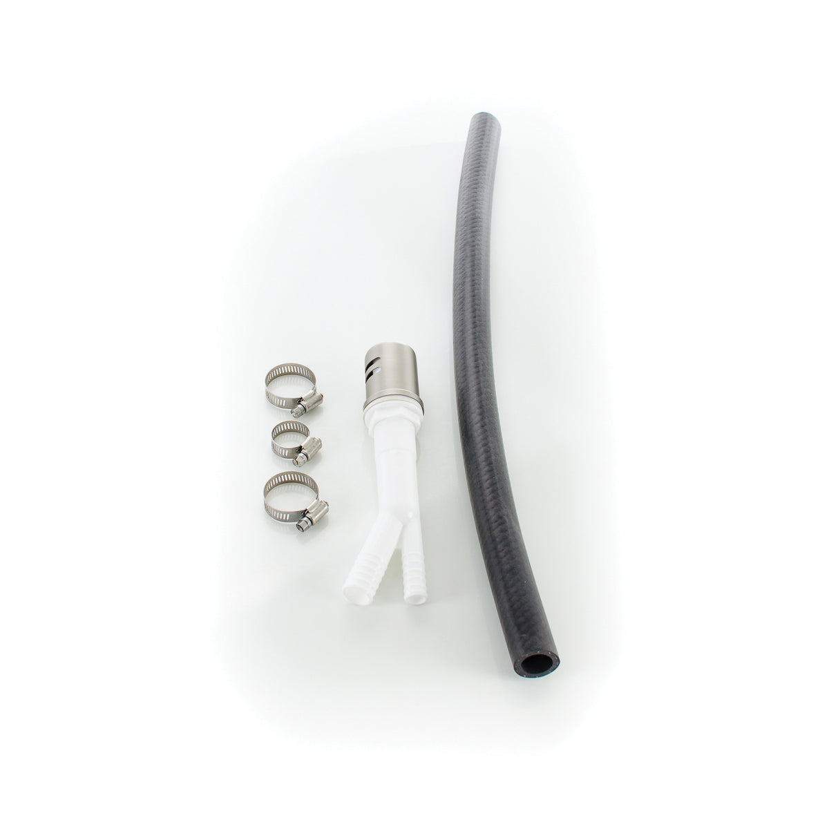 Air Gap Kit - Polypropylene - with Brushed Nickel ABS Top