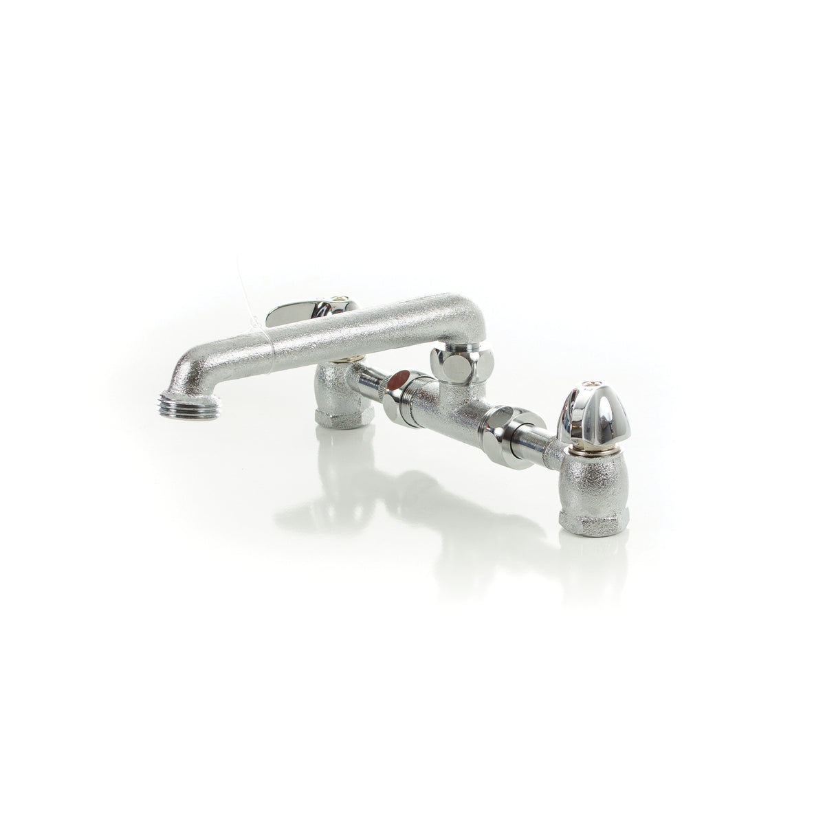 Adjustable Laundry/Utility Faucet - Wall Mount - Brass