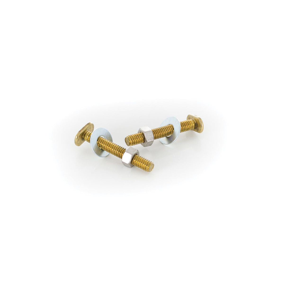 82 Closet Bolt Set - 5/16" x 2-1/4" L Thread - Brass
