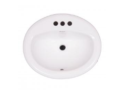 PLUMBER FRIENDLY 19 RND 4" LAV