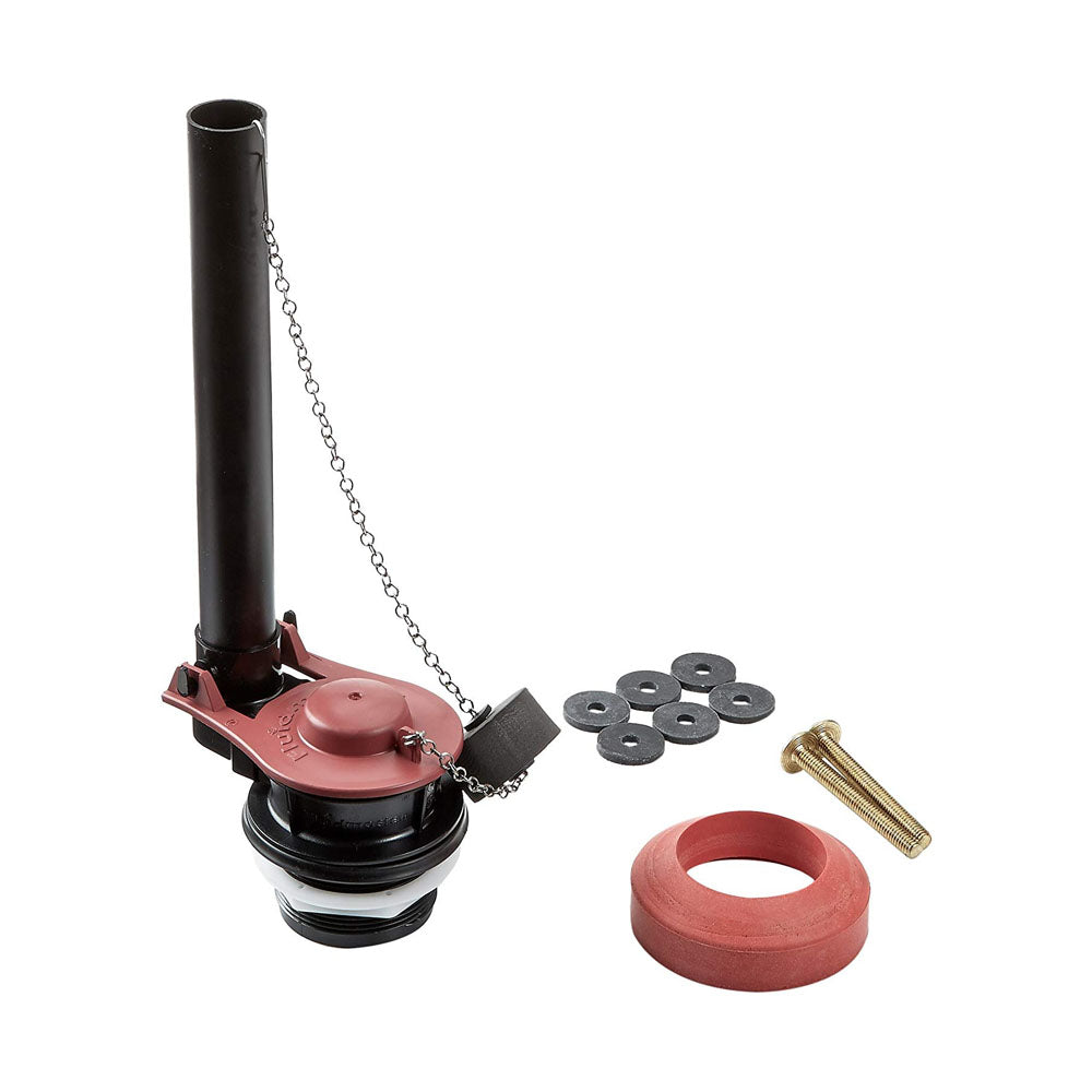 FLUSH VALVE W/ADJ FLPR & BOLTS