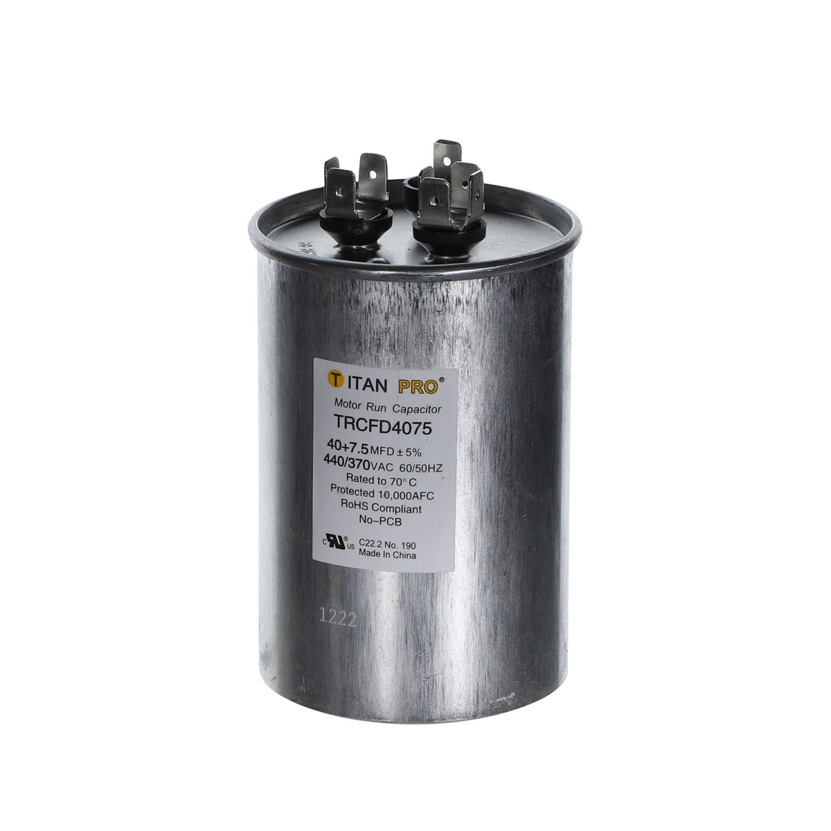Packard TRCFD4075 Dual Capacitor