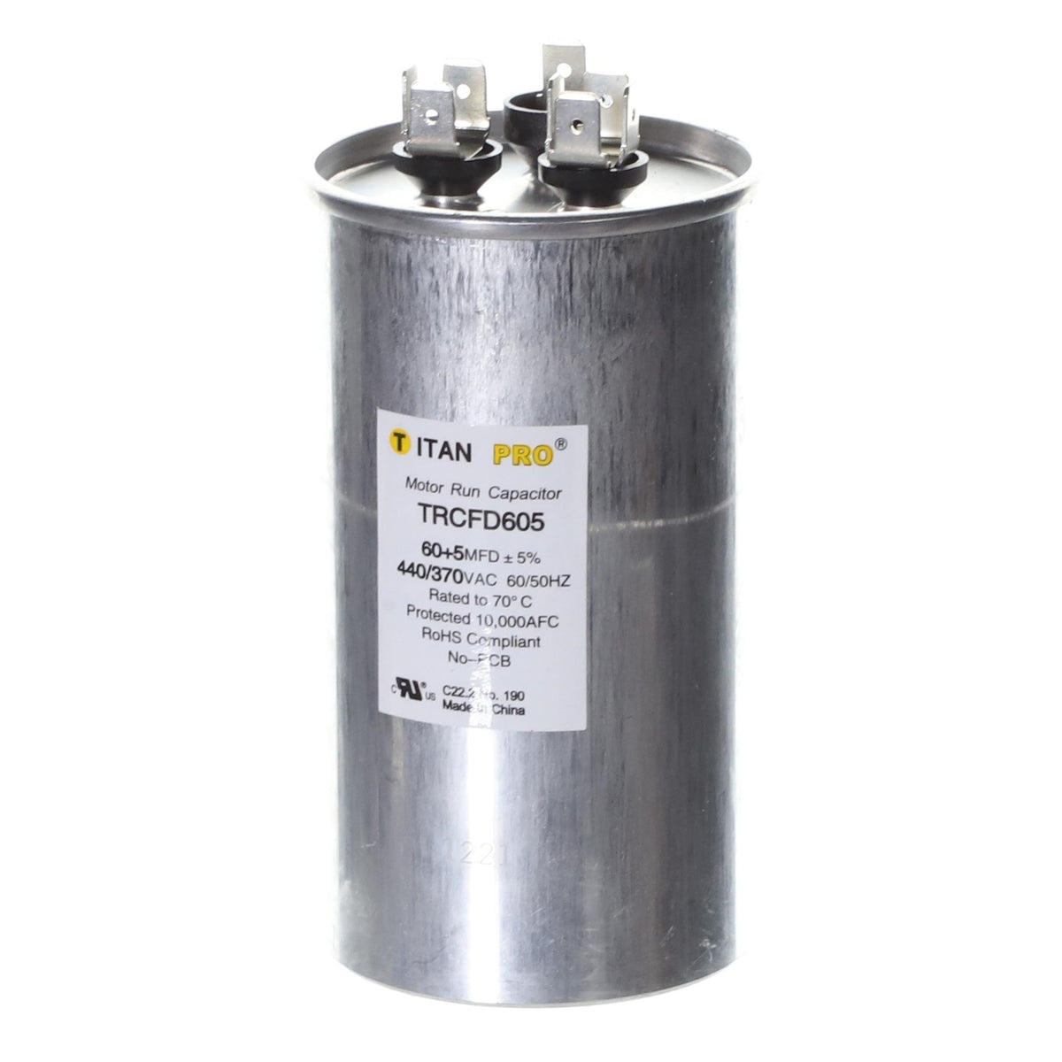 Packard TRCFD605 Dual Capacitor