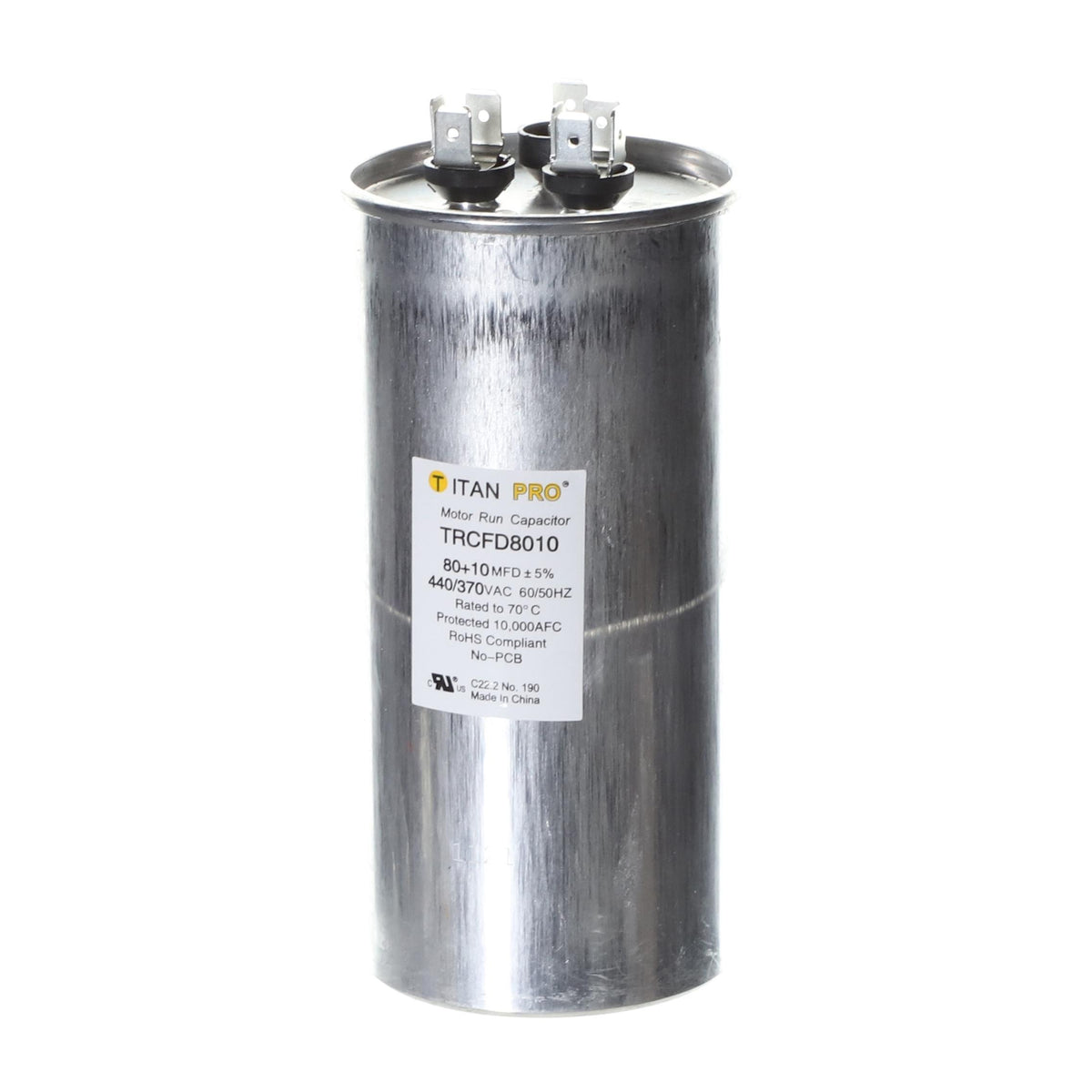 Packard TRCFD8010 Dual Capacitor