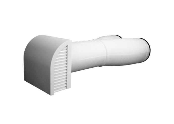 Wall Cap - 26-7/8" Duct Length - Polystyrene/Polypropylene