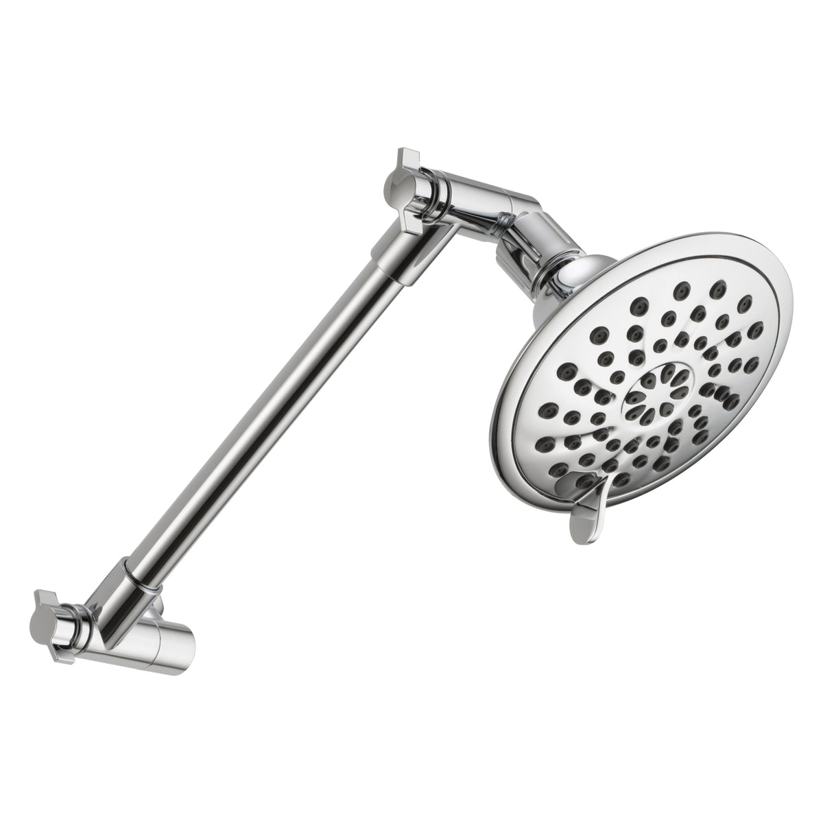 Peerless® 76375C Universal Showerhead Only With Adjustable Arm, 1.75 gpm Max Flow, 3 Sprays, 4-15/16 in Dia x 33-9/16 in H Head, Import