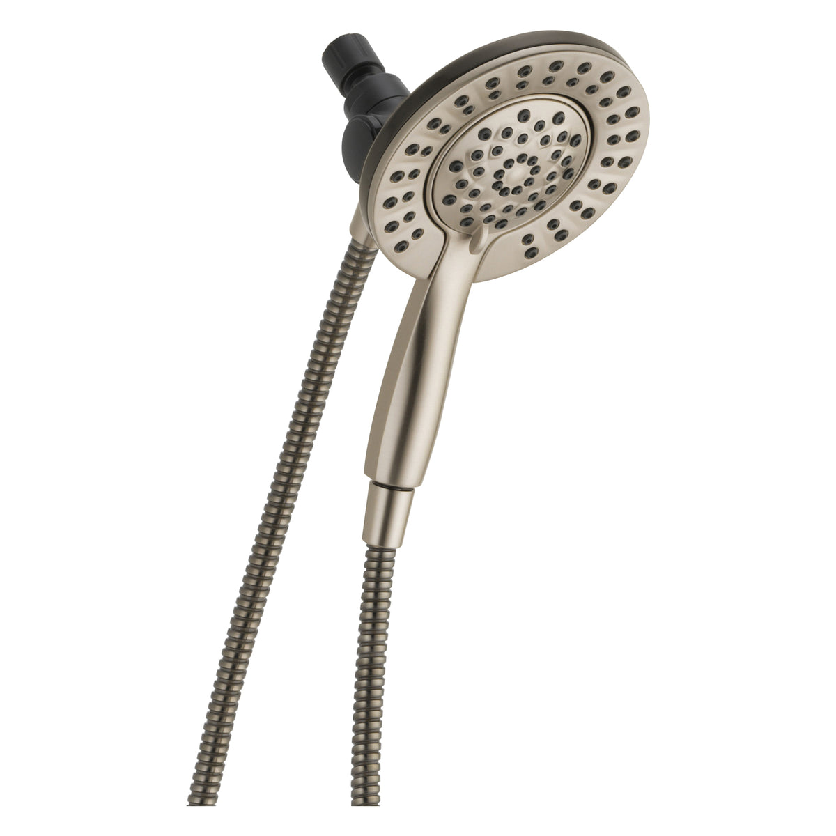 Peerless® 76955CSN Universal Handshower, 5-15/16 in Dia 4-Function Shower Head, 1.75 gpm Flow Rate, 60 in L Hose, Brushed Nickel, Import