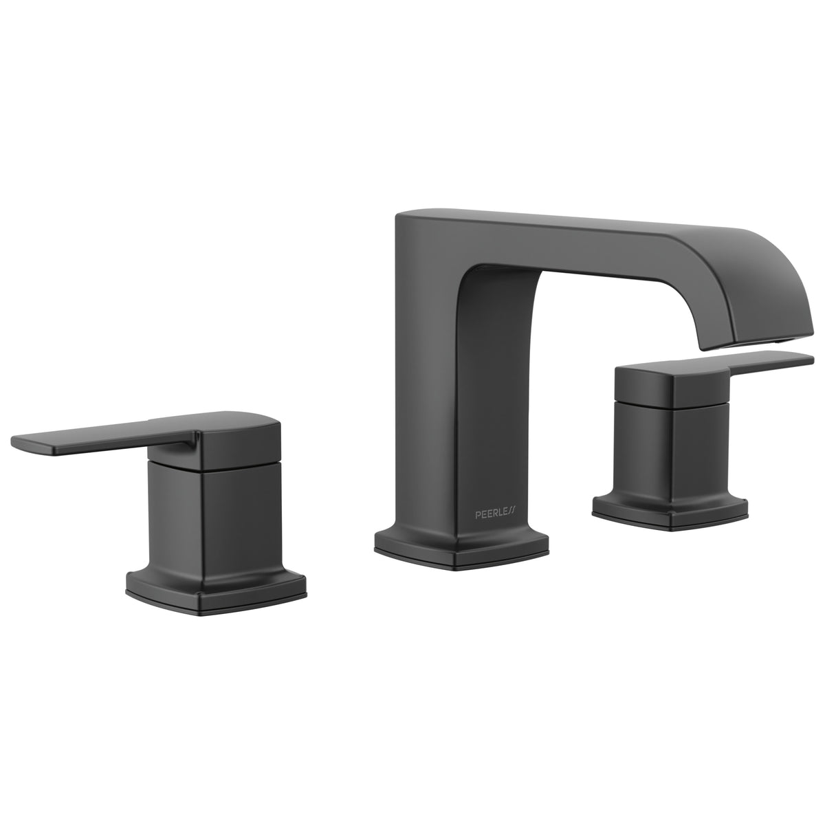 Ezra - Curved Bathroom Faucet - Matte Black - 1 GPM