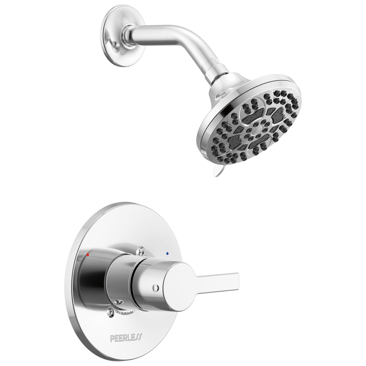 Flute - Shower Pressure Balanced Trim - Chrome - 1.5 GPM