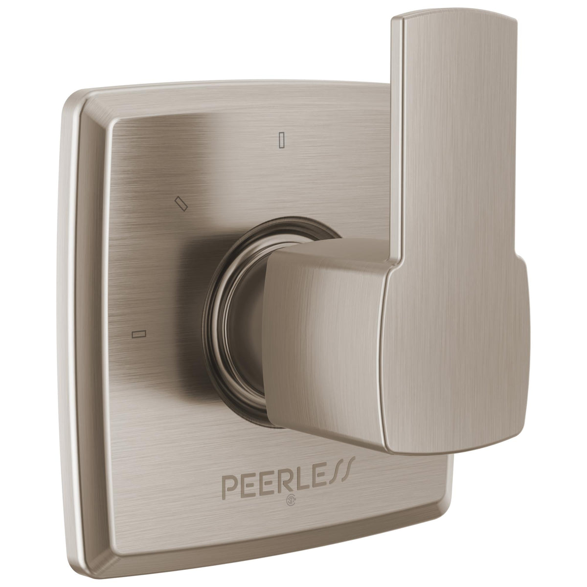 Ezra - Diverter Trim - Brushed Nickel - in-Wall