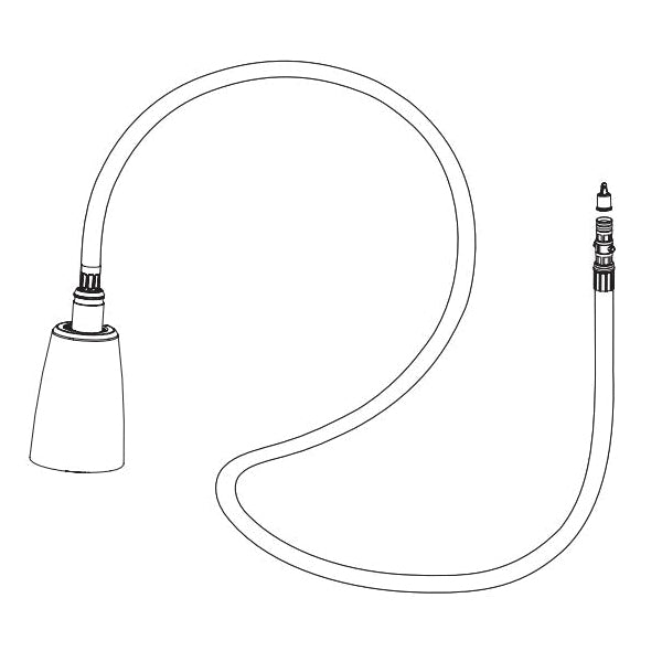Wand Assembly - Brilliance Stainless Steel Spray Head