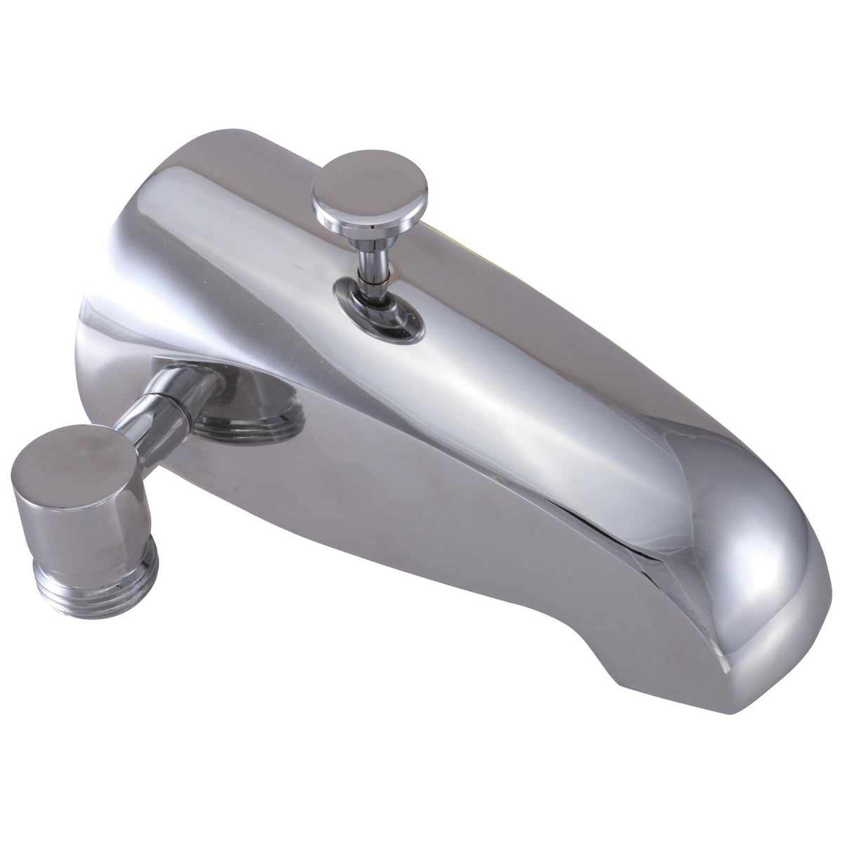 Peerless® RP4370 Pull-Up Diverter Tub Spout, For Use With Hand Shower, 1/2 in, Polished Chrome, Import