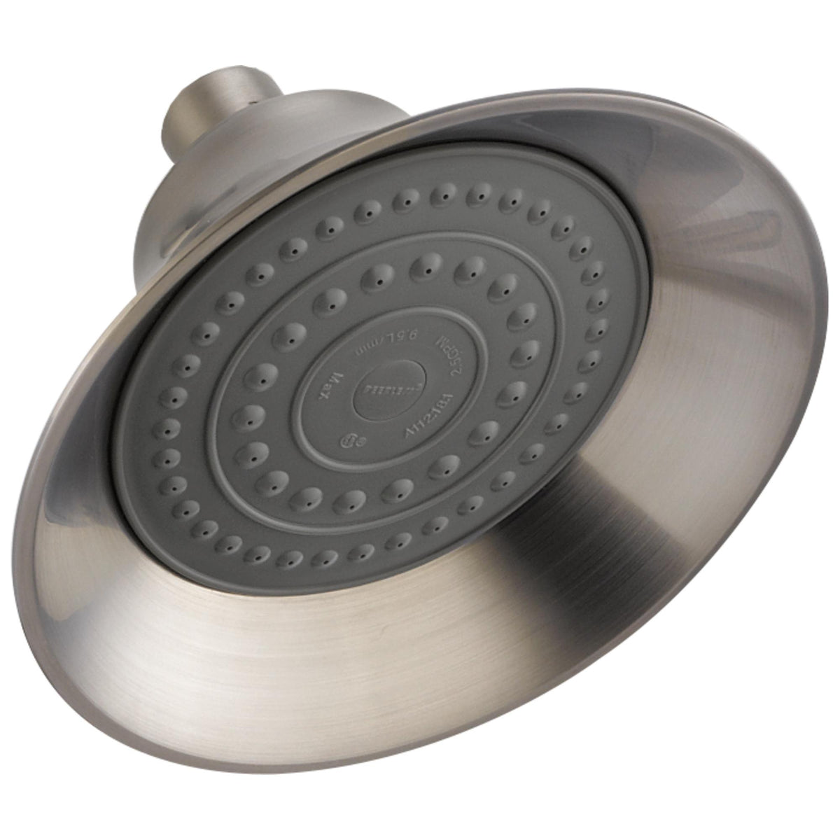 Peerless® RP70537BN Raincan Shower Head, 2 gpm, 1 Sprays, Import