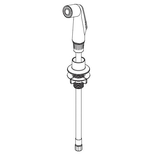 Peerless® RP82328BL Precept™ Wand Assembly, For Use With Precept™ P188152LF 1-Handle Pull-Down Kitchen Faucet, Matte Black Spray Head, Import
