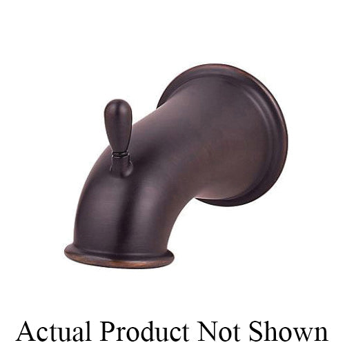 Pfister® 920-523J Avalon™ Tub Spout, 5-1/16 in Spout Reach, PVD Brushed Nickel, Residential